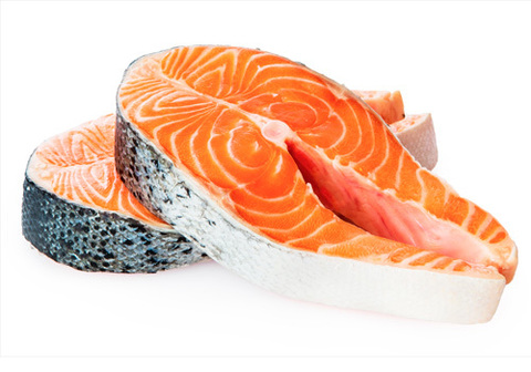 Стейки семги свежемороженые~500г