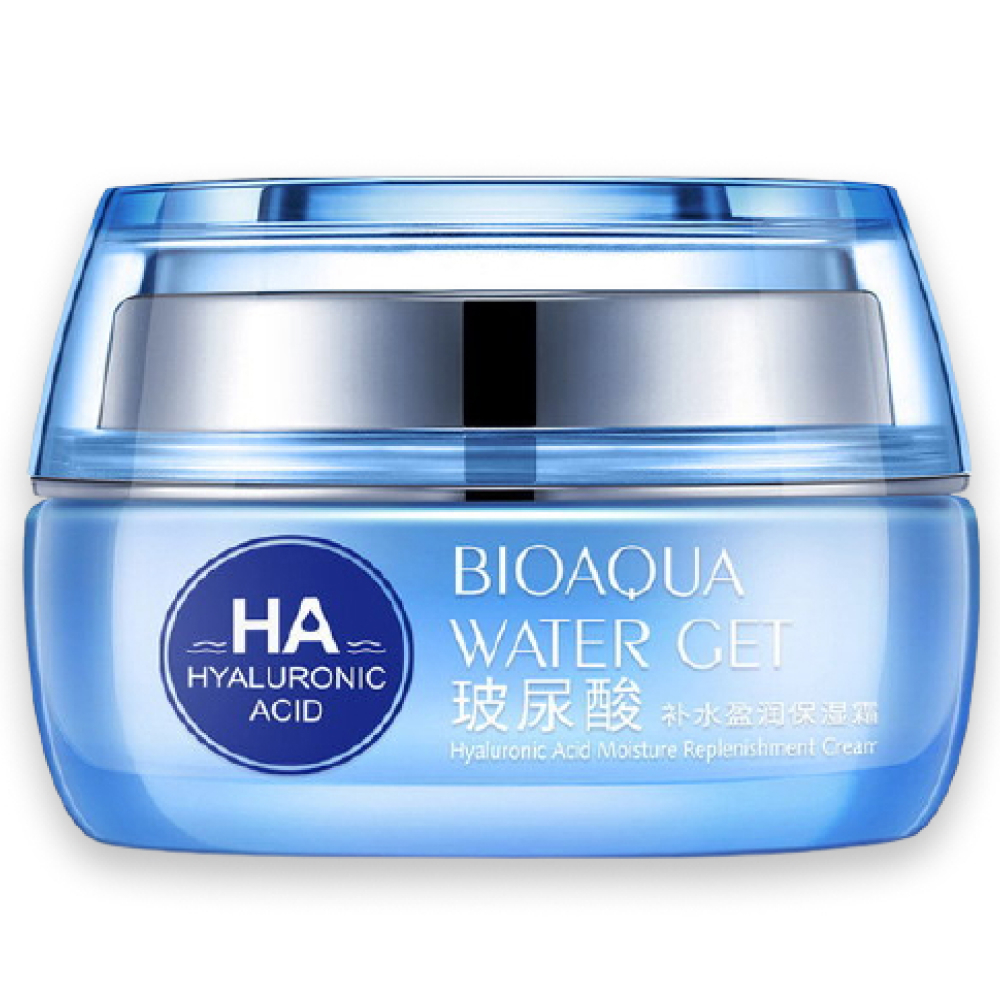 Гиалуроновый крем для лица ? Bioaqua Hyaluronic Acid Water Get |? Beauty Patches