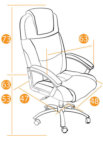 TC-BERGAMO Кресло руководителя