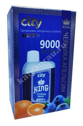 City King Черника Апельсин 9000 затяжек