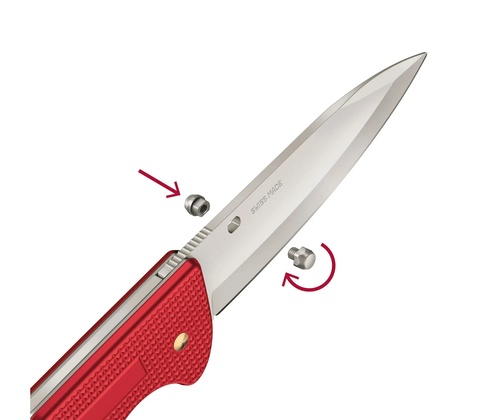 Нож складной Victorinox Evoke Alox Silver (0.9415.D26)