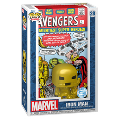 Funko POP! Comic Covers: Marvel Avengers #1: Iron Man (Exc) (28) (Бамп)