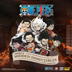 Случайная фигурка Mighty Jaxx One Piece Hidden Dissectibles Series Six: Luffy's Gears