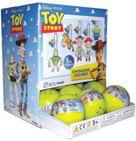 GACHA TOMY TOY STORY 3 SWINGING FIGURES