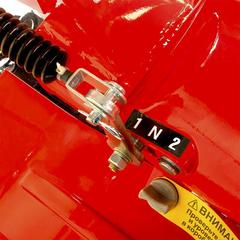 Мотоблок Алеша П (8 л.с. КПП 2F/1R шир 90-110 см фр 32 ножа колеса 19