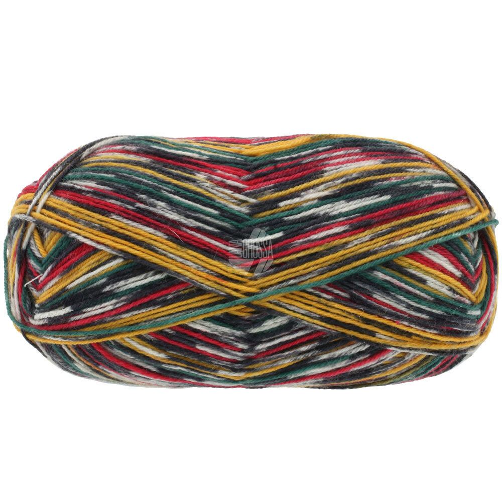 Lana Grossa MEILENWEIT Sockenwolle – Merino 4-fach, Weihnachtliche Farben