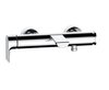 Villeroy&Boch Liberty TVT10700100061 Смеситель для ванны и душа, Villeroy&Boch, Liberty, тип открывания воды-рычажный, монтаж-вертикальный (настенный), отверстия для монтажа-2, вынос излива, мм-191, цвет-хром, материал-латунь, переключатель скрытый,