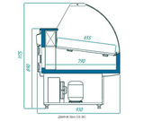 фото 3 Холодильная витрина Golfstream Двина slim CS 120 ВСн на profcook.ru