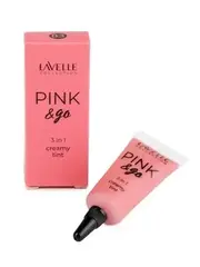 LavelleCollection Кремовый Тинт ,тон 03 для щек, губ и глаз PINK & GO 3 in1