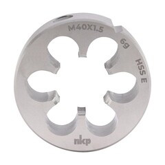 Плашка М40х1,5 DINEN22568 HSSE 6g 75х20мм NKP 290402N