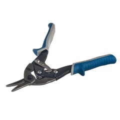 19-6-403 Ножницы по металлу левый рез, для тонкого металла, обрезиненные ручки, 250мм (РемоКолор)