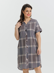 4630 Туника на пуговицах