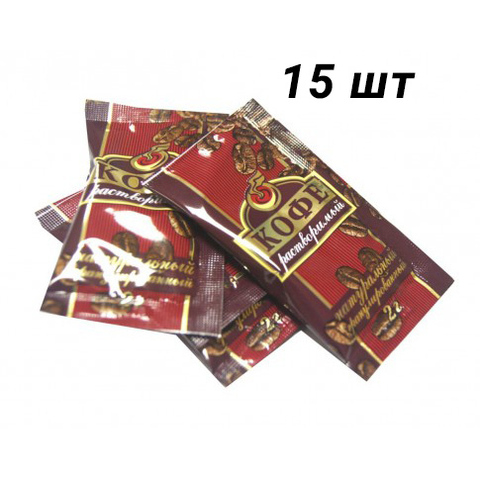 Кофе растворимый, 30г 🔸 15шт х 2г