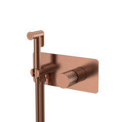 Boheme Stick 127-CB Смеситель гигиенический, цвет: брашированная медь фото