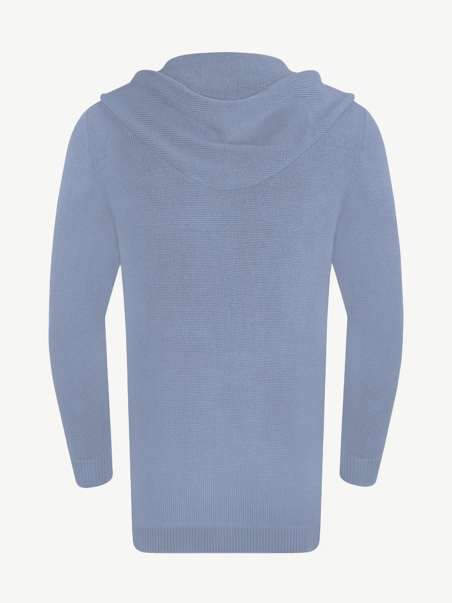 Кардиган с капюшоном из мягкой шерсти