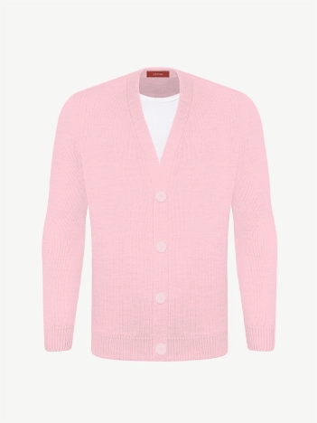 Кардиган с пуговицами из экохлопка