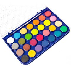 
          Акварель Yalong меловая, 28 цветов, с кистью, пластик. упаковка, "Animal"