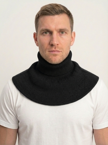 Шарф морской (черный)