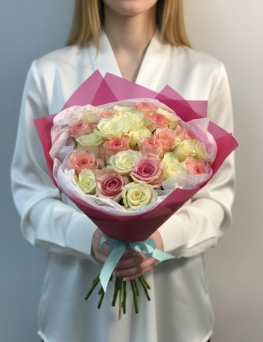 Букет из роз Нежный