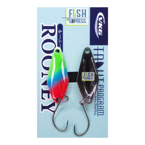 Блесна колеблющаяся на форель VKG ROONEY 2.2гр #010