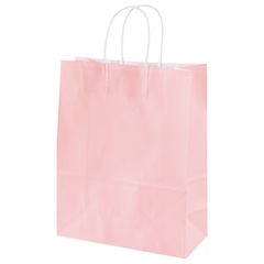 Пакет подарочный M вертикальный крафт, Пастельный микс, 26*33*12 см (Д*В*Ш), 1 шт.