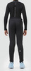 Детские тренировочные брюки с лямками Nordski Jr. Advance Black