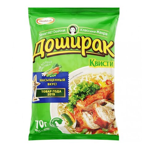 Лапша Доширак квисти курица 70г