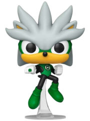 Фигурка Funko POP! Heroes DC х Sonic the Hedgehog Silver as the Green Lantern