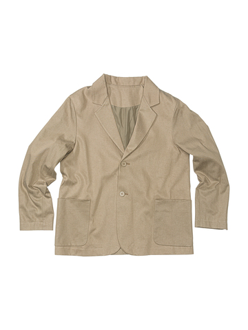 Однобортный блейзер из лиоцелла и хлопка 