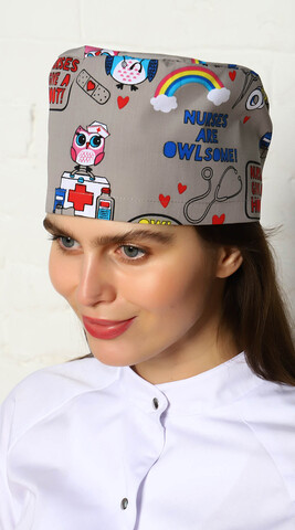 Бандана медицинская принт №М1С