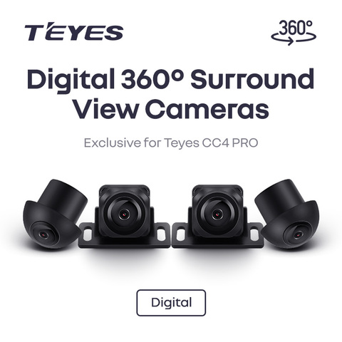 Камеры кругового обзора Teyes 360 для CC4 Pro