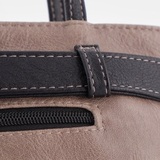 Сумка Саломея 216 македония тауп + черный