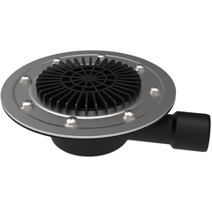 ТП-80.4 Кровельная воронка c горизонтальным выпуском Dn50/40