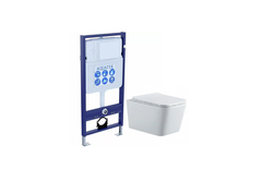 Aquatek SET Aquatek ЛИБРА N cm SET Aquatek ЛИБРА N cm (рама Aquatek Standard INS-0000012(без клавиши и крепежа)+унитаз ЛИБРА New AQ1148N-00 с тонким сиденьем soft-close фото