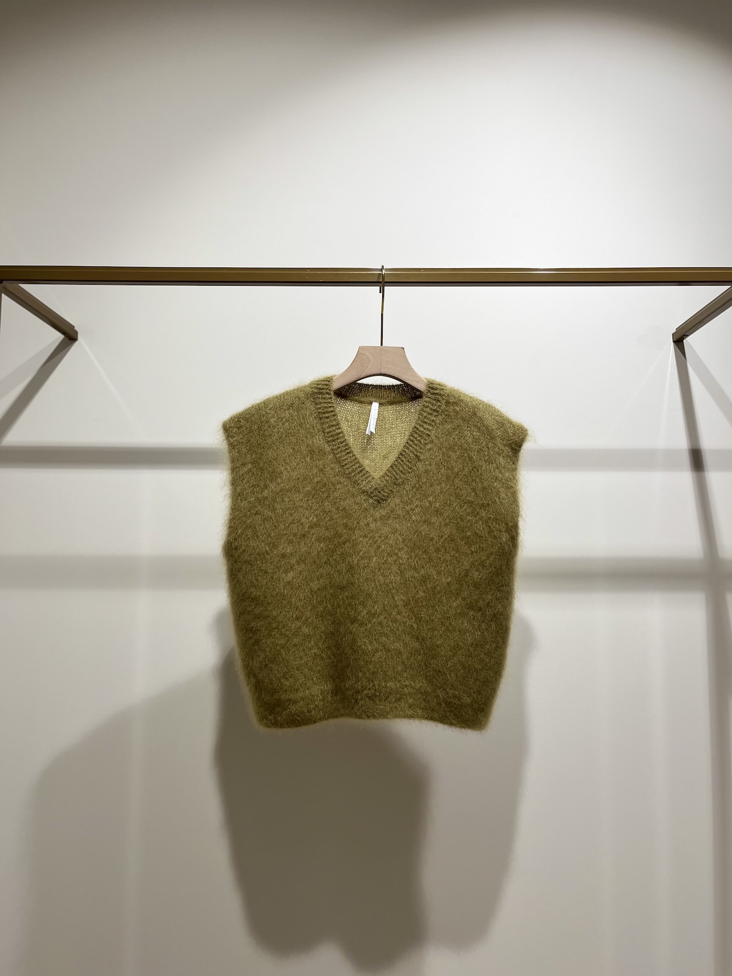 Жилет из kid мохера