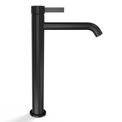 Remer MC11LXLGM Смеситель для раковины Remer Metrica MC11LXLGM, оружейная сталь PVD