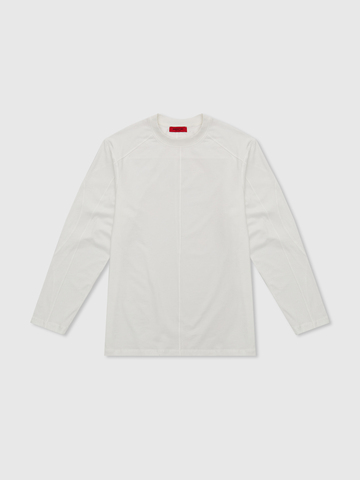 Базовый лонгслив из хлопка 