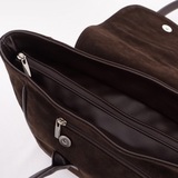 Сумка Саломея 2027 эко-замша кофе