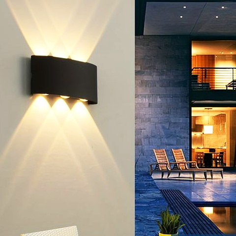 86833-9.2-006KT LED6*1W BK светильник настенный