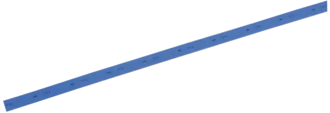 Трубка термоусадочная ТТУ нг-LS 12/6 синяя 1м IEK