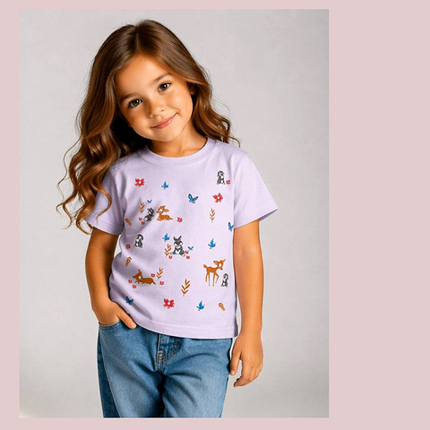 Футболка хлопок д (2-5) 260416-N588