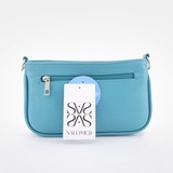 Сумка Саломея 339 фактурный морская волна