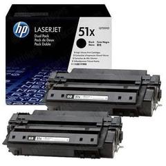 Оригинальный картридж HP Q7551XD (№51XD), чёрный