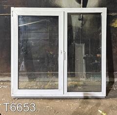 Окно Пластиковое Б/У 1380(в) x 1460(ш)