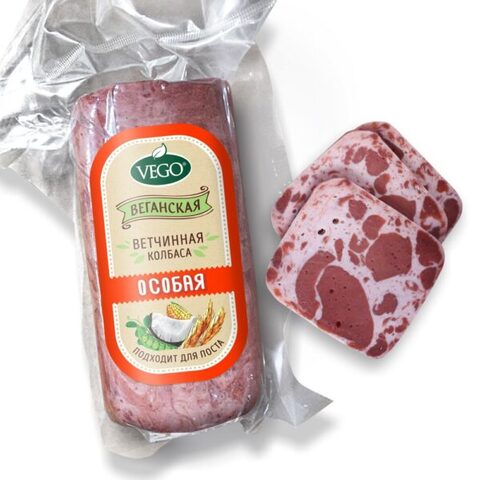 Колбаса веганская ветчинная 