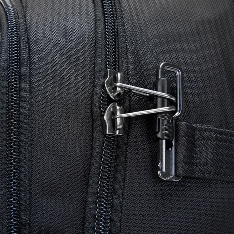 Картинка рюкзак городской Pacsafe Metrosafe LS350 черный econyl - 8