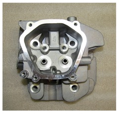 Головка блока цилиндра GX-390 (188F втулки, седла)/Cylinder head, Assy