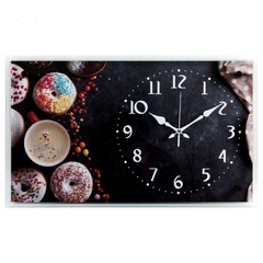 Часы настенные 6036-124 "Пончики"