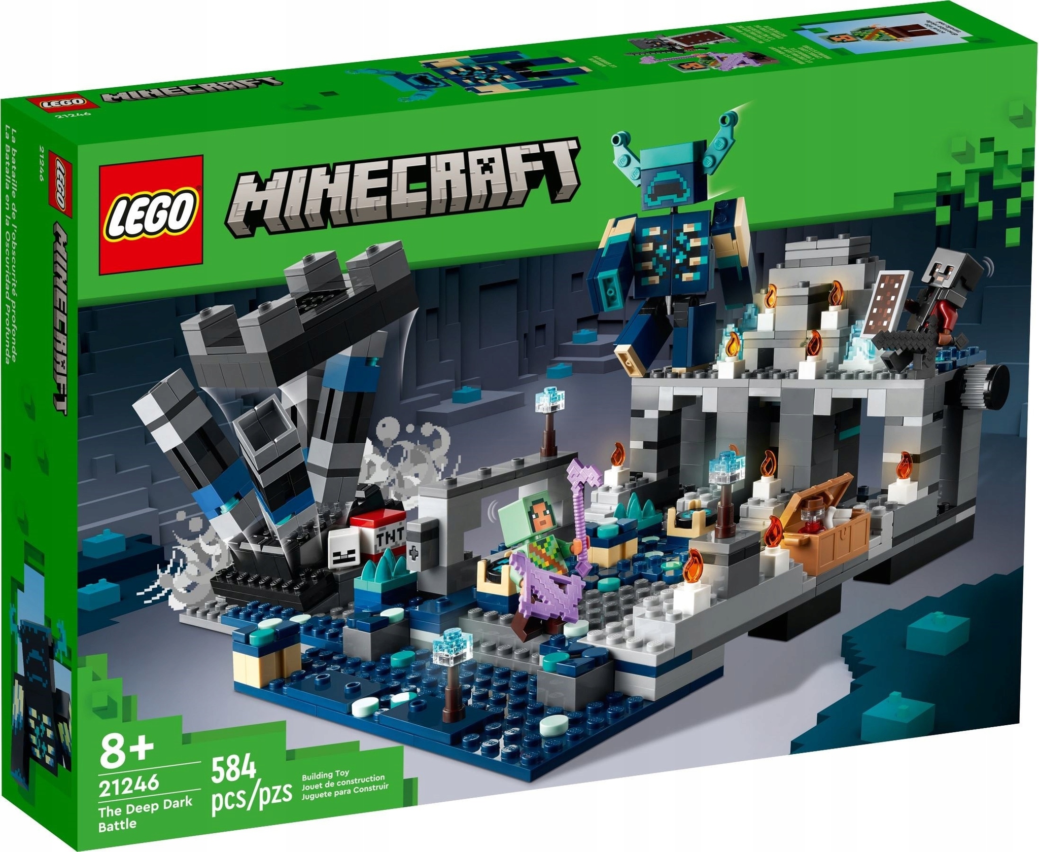 Конструктор LEGO Minecraft 21246 Битва в темной глубине купить в Москве