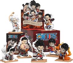 Случайная фигурка Mighty Jaxx One Piece Hidden Dissectibles Series Six: Luffy's Gears